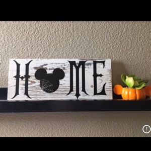 Disney Halloween Home Sign